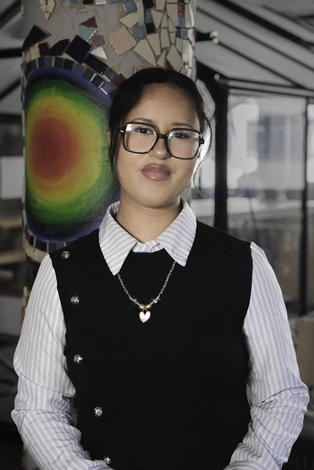 Portret van Zahia el Saman